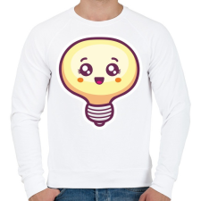 PRINTFASHION cukisagok-002 - Férfi pulóver - Fehér férfi pulóver, kardigán