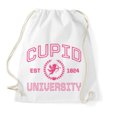 PRINTFASHION Cupid University - Sportzsák, Tornazsák - Fehér tornazsák