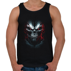 PRINTFASHION Cyborg - Férfi atléta - Fekete