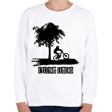 PRINTFASHION cycling legend - Gyerek pulóver - Fehér gyerek pulóver, kardigán