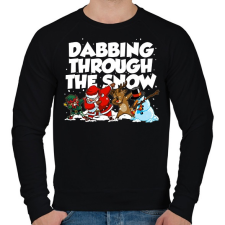 PRINTFASHION Dab banda - Férfi pulóver - Fekete férfi pulóver, kardigán