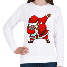 PRINTFASHION Dab santa - Női pulóver - Fehér