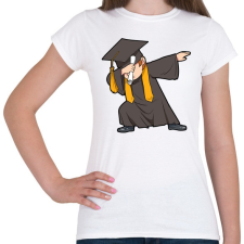 PRINTFASHION Dabbing diploma - Női póló - Fehér női póló