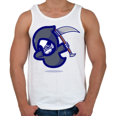 PRINTFASHION Dabbing Kaszás - Férfi atléta - Fehér