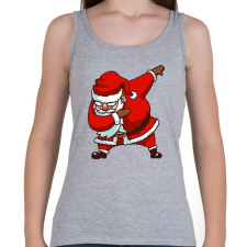 PRINTFASHION Dabbing mikulás - Női atléta - Sport szürke női trikó