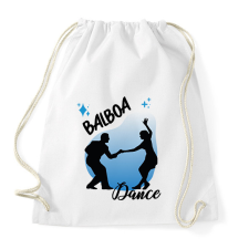 PRINTFASHION Dalboa dance - Sportzsák, Tornazsák - Fehér tornazsák