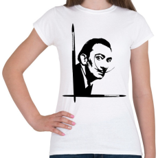 PRINTFASHION Dalí - Női póló - Fehér