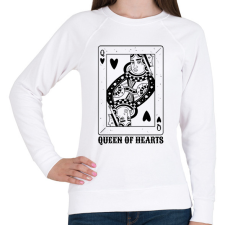 PRINTFASHION Dáma - Női pulóver - Fehér női pulóver, kardigán