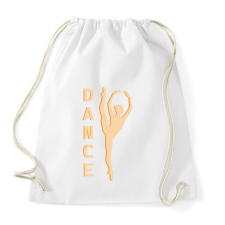 PRINTFASHION Dance - Balett - Sportzsák, Tornazsák - Fehér tornazsák