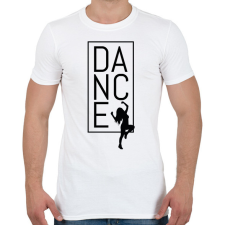 PRINTFASHION Dance (black) - Férfi póló - Fehér férfi póló