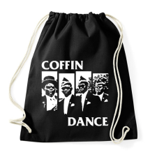 PRINTFASHION Dancing Coffin Guys - Sportzsák, Tornazsák - Fekete tornazsák