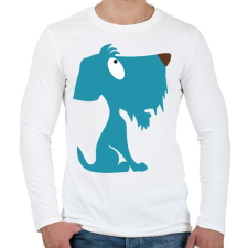 PRINTFASHION Danny - Férfi hosszú ujjú póló - Fehér férfi póló
