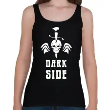 PRINTFASHION DARK SIDE - Női atléta - Fekete női trikó