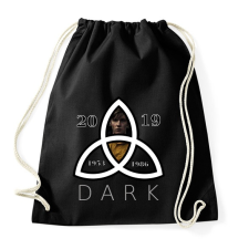 PRINTFASHION dark - Sportzsák, Tornazsák - Fekete tornazsák