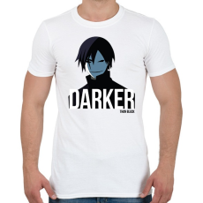 PRINTFASHION Darker than Black - Férfi póló - Fehér