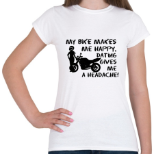 PRINTFASHION dating - Női póló - Fehér női póló