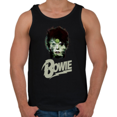 PRINTFASHION david bowie - Férfi atléta - Fekete