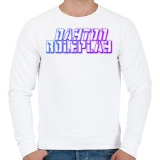 PRINTFASHION Dayton Roleplay - Férfi pulóver - Fehér