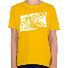 PRINTFASHION Daytona - Gyerek póló - Sárga