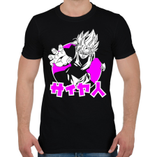 PRINTFASHION DBS BLACK GOKU - Férfi póló - Fekete férfi póló