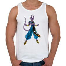 PRINTFASHION DBz Karakter - Férfi atléta - Fehér atléta, trikó