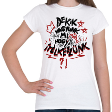 PRINTFASHION De kik vagyunk mi, hogy ítélkezzünk? - Női póló - Fehér női póló