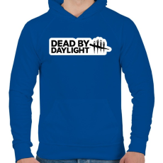 PRINTFASHION Dead by Daylight - Férfi kapucnis pulóver - Királykék