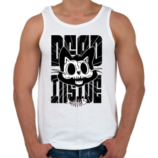 PRINTFASHION Dead inside - Férfi atléta - Fehér atléta, trikó