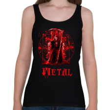 PRINTFASHION dead metal - Női atléta - Fekete női trikó