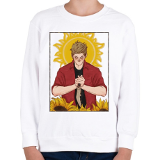 PRINTFASHION Dean - Gyerek pulóver - Fehér