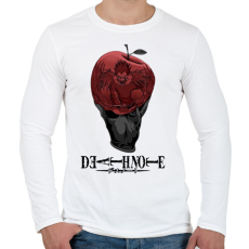 PRINTFASHION Death Note  - Férfi hosszú ujjú póló - Fehér