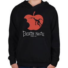 PRINTFASHION Death Note - Gyerek kapucnis pulóver - Fekete