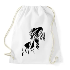 PRINTFASHION Death Note: Jagami Light - Sportzsák, Tornazsák - Fehér tornazsák
