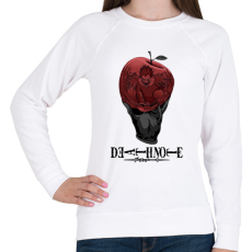 PRINTFASHION Death Note  - Női pulóver - Fehér