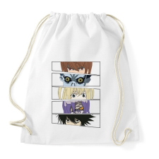 PRINTFASHION Death Note - Szemek - Sportzsák, Tornazsák - Fehér tornazsák