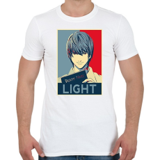 PRINTFASHION Death Note - Yagami - Férfi póló - Fehér