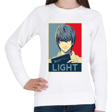 PRINTFASHION Death Note - Yagami - Női pulóver - Fehér