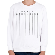 PRINTFASHION Death Stranding - Gyerek pulóver - Fehér gyerek pulóver, kardigán