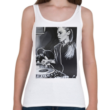 PRINTFASHION Deborah - Női atléta - Fehér női trikó