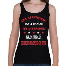 PRINTFASHION Debrecen - Női atléta - Fekete