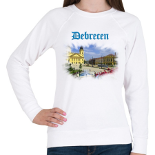 PRINTFASHION Debrecen - Női pulóver - Fehér női pulóver, kardigán