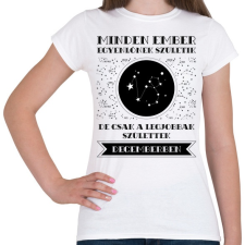 PRINTFASHION December: Bak - Női póló - Fehér női póló