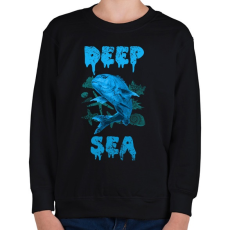 PRINTFASHION deep sea - Gyerek pulóver - Fekete