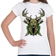 PRINTFASHION DeerHunter - Női póló - Fehér női póló