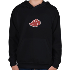 PRINTFASHION Deidara Akatsuki  Naruto Madara Uchiha, naruto - Gyerek kapucnis pulóver - Fekete