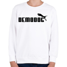 PRINTFASHION Demodog - Gyerek pulóver - Fehér gyerek pulóver, kardigán