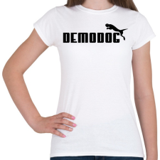 PRINTFASHION Demodog - Női póló - Fehér női póló