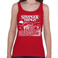 PRINTFASHION Demogorgon ST - Női atléta - Cseresznyepiros