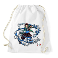 PRINTFASHION demon_1 - Sportzsák, Tornazsák - Fehér tornazsák