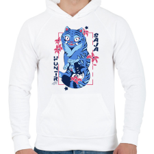 PRINTFASHION Demon Hunters Huntrix tigris - Saja boys - kpop - Férfi kapucnis pulóver - Fehér férfi pulóver, kardigán
